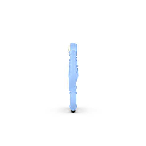 Іграшка-прорізувач Matchstick Monkey силіконова мавпочка-танцюрист блакитна 10 см - lebebe-boutique - 5