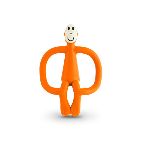 Іграшка-гризун Мавпочка 10,5 см,помаранчевий, Urban Baby