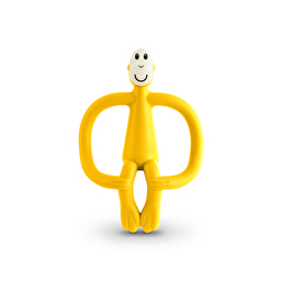 Іграшка-гризун Мавпочка 10,5 см, жовтий, Urban Baby