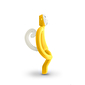 Игрушка-грызун Мартышка 10,5 см, желтый Matchstick Monkey - lebebe-boutique - 6