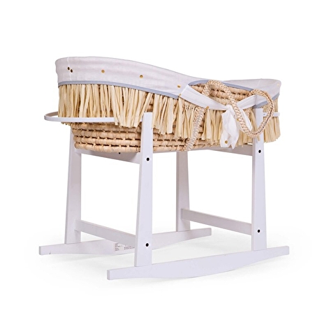 Підставка-гойдалка для колиски з кукурудзяного волокна Childhome білий - lebebe-boutique - 40