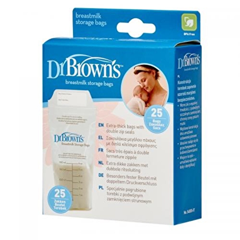 Пакети для зберігання дитячого молока Dr. Brown's 180 мл 25 шт в упаковці - lebebe-boutique - 2