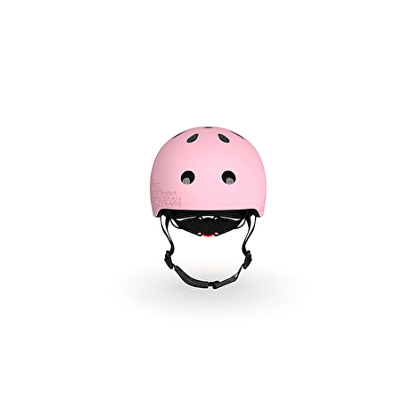 Шолом захисний дитячий Scoot and Ride, світловідбиваючий рожевий, з ліхтариком, 45-51см ROSE - lebebe-boutique - 7
