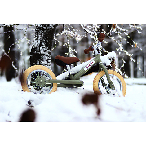 Балансирующий велосипед Trybike (цвет оливковый) - lebebe-boutique - 10