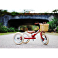 Велосипедна плетена корзинка з шкіряними ременями для Trybike - lebebe-boutique - 6