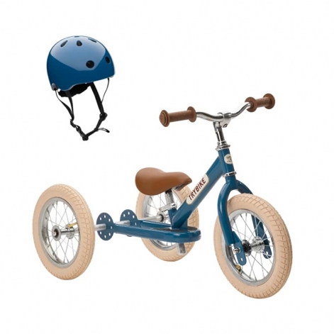 Трехколесный балансирующий велосипед Trybike 2 в 1 (цвет синий) - lebebe-boutique - 5
