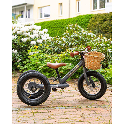 Трехколесный балансирующий велосипед Trybike 2 в 1 (цвет серый) - lebebe-boutique - 7