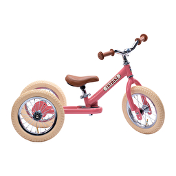 Трехколесный балансирующий велосипед Trybike 2 в 1 (цвет розовый)