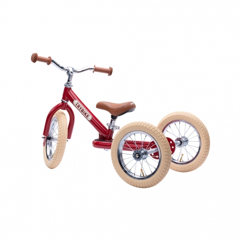 Триколісний балансуючий велосипед Trybike 2 в 1 (колір рубіновий) - lebebe-boutique - 2