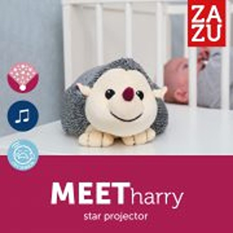 Зоряний проектор із заспокійливими мелодіями HARRY (Їжачок) Zazu - lebebe-boutique - 2