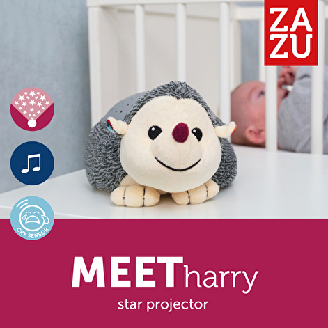 Зоряний проектор із заспокійливими мелодіями HARRY (Їжачок) Zazu - lebebe-boutique - 3