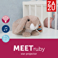 Звёздный проектор с успокаивающими мелодиями RUBY  (Кролик) Zazu - lebebe-boutique - 4