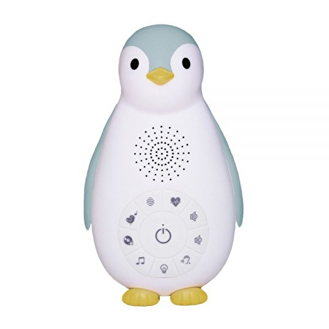 Пінгвін - нічник і музичний бокс з Bluetooth в одному, з автоматичним відключенням (синій) - lebebe-boutique - 2