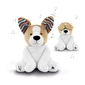 Мягкая интерактивная игрушка Дэнни PEEK-A-BOO с хлопающими ушами и пением Zazu - lebebe-boutique - 2