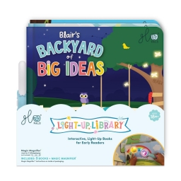 Інтерактивна світлова книга Glo Pals: Подвір’я великих ідей Блера