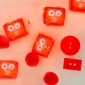 Набір світлових кубиків Glo Pals Семмі (червоний), 4 шт. - lebebe-boutique - 4