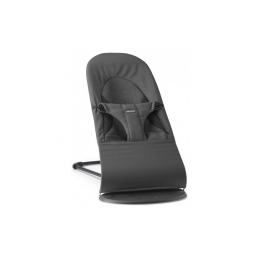Шезлонг для немовлят BabyBjorn BALANCE SOFT Woven/Jersey Tri Fabric Dark Grey
