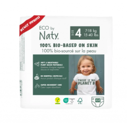Органічні підгузники Eco by Naty Розмір 4 (від 7 до 18 кг) 44 шт