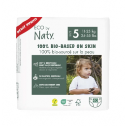 Органічні підгузники Eco by Naty Розмір 5 (від 11 до 25 кг) 40 шт
