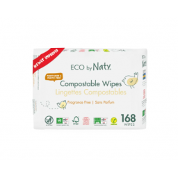 Серветки дитячі вологі ECO BY NATY без запаху, 168 шт.