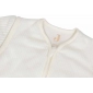 Спальний мішок Jollein зі знімними рукавами 70 см, Rib, айворі - lebebe-boutique - 4