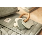 Силіконовий гризунце‑брелок Jollein On The Go - lebebe-boutique - 4