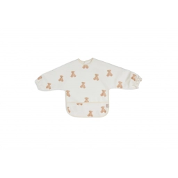 Нагрудник Jollein Waterproof з рукавами, Teddy Bear