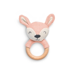 Гризунець‑кільце Jollein Deer Ø7 см, блідо‑рожеве