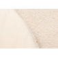 Круглий килимок для манежу Jollein букле Ø95 см, натуральний - lebebe-boutique - 3
