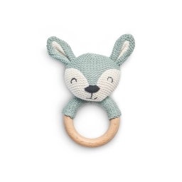 Гризунець‑кільце Jollein Deer Ø7 см, попелясто‑зелене
