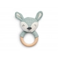 Гризунець‑кільце Jollein Deer Ø7 см, попелясто‑зелене