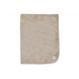 Колискова двостороння ковдра Jollein Sherpa/Jersey 75×100, теплий пісок