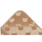 Купальна накидка Jollein Terry 75×75 жаккард, Teddy Bear - lebebe-boutique - 3