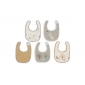 Нагрудник Jollein Jersey Waterproof, Tiny Park (5pack), 5 шт. - lebebe-boutique - 2