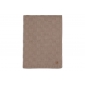 Колискова ковдра Jollein 75×100 см, Box Knit колір молочної кави GOTS