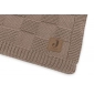 Колискова ковдра Jollein 75×100 см, Box Knit колір молочної кави GOTS - lebebe-boutique - 3