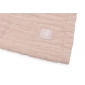 Дитяча муслінова ковдра Jollein жакард 100×150, дикий троянда GOTS - lebebe-boutique - 3