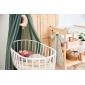 Колискова в’язана ковдра Jollein Basic Knit 75×100, нуга - lebebe-boutique - 4