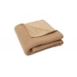 Колискова в’язана ковдра Jollein Basic Knit 75×100, бісквіт/фліс