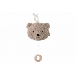 Музична підвіска Jollein Teddy Bear, оливкова