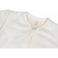 Спальний мішок Jollein зі знімними рукавами 90 см, Rib, айворі - lebebe-boutique - 4