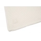 Колискова в’язана ковдра Jollein Basic Knit 75×100, айворі/корал фліс - lebebe-boutique - 2