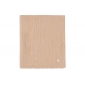 Дитяча муслінова ковдра Jollein жакард 100×150, бісквіт GOTS