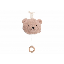 Музична підвіска Jollein Teddy Bear, дикий трояндовий