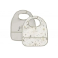 Нагрудник Jollein Waterproof, Tiny Park (2pack), 2 шт.