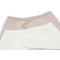 Мусліновий нагрудник-бандана Jollein, дика троянда/вівсяний (2pack), 2 шт. - lebebe-boutique - 2