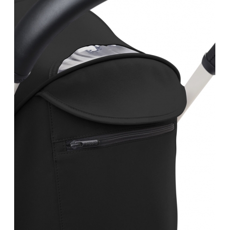 Комплект кольоровий Stokke® YOYO® 6+ (капюшон та дод. м'яка вкладка), кол.чорний (Black) - lebebe-boutique - 3