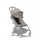 Комплект кольоровий Stokke® YOYO® 6+ (капюшон та дод. м'яка вкладка), кол.бежевий (Taupe) - lebebe-boutique - 6