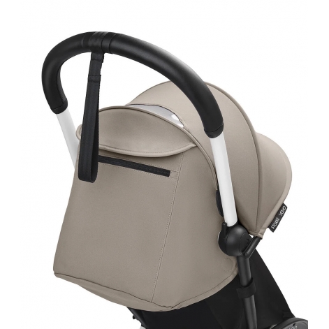 Комплект кольоровий Stokke® YOYO® 6+ (капюшон та дод. м'яка вкладка), кол.бежевий (Taupe) - lebebe-boutique - 11