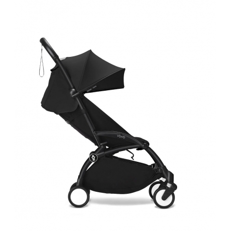 Комплект кольоровий Stokke® YOYO® 6+ (капюшон та дод. м'яка вкладка), кол.чорний (Black) - lebebe-boutique - 5